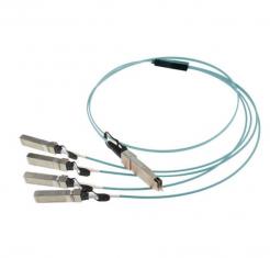 QSFP+ TO 4SFP+ 100Gb/s Active optical cable 