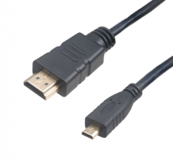  HDMI A Male to Micro HDMI Male (D Type) Cable